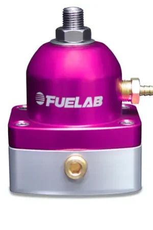 Wholesale Fuelab 515 Carb Adjustable FPR 4-12 PSI (2) -6AN In (1) -6AN Return - Purple - 51504-4