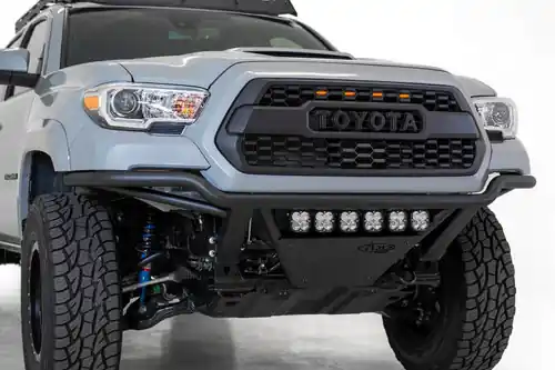 Addictive Desert Designs 2016-2023 Toyota Tacoma PRO Bolt-On Front Bumper - Hammer Black Seasonal Sale