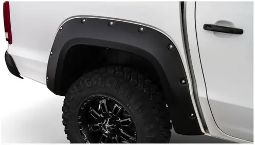 Flash Sale Bushwacker 2016-2022 Toyota Tacoma Pocket Style Flares 2pc 60.5/73.7in Bed - Black #30048-02