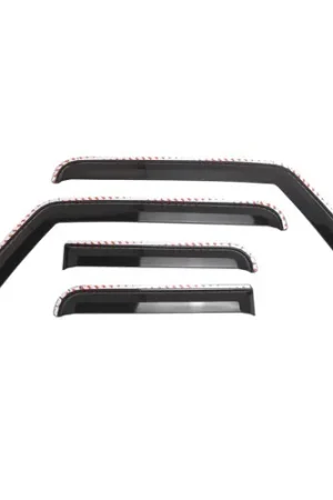 Instant Buy Putco 2020-2023 Jeep Gladiator JT/JL Element Tinted Window Visors (Set of 4)