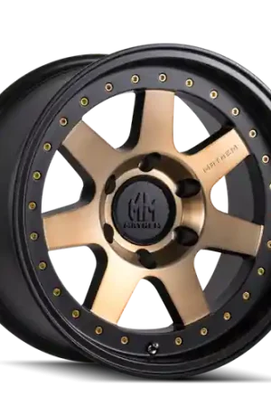 Mayhem 8300 Prodigy 18x9 / 8x165.1 BP / 0mm Offset / 130.8mm Hub Matte Black w/ Bronze Tint Wheel Best Price