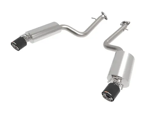 aFe Lexus IS350 14-22 V6-3.5L Takeda Axle-Back Exhaust System- Carbon Fiber Tip Save Now