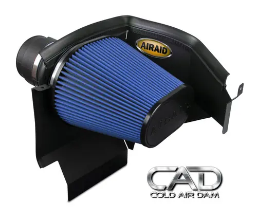 Airaid 11-13 Dodge Charger/Challenger 3.6/5.7/6.4L CAD Intake System w/o Tube (Dry / Blue Media) Holiday Sale