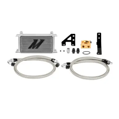 Low Price Mishimoto 15 Subaru STI Thermostatic Oil Cooler Kit - Silver
