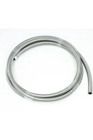 Affordable Deatschwerks 6AN Stainless Steel Double Braided CPE Hose - 10 Feet