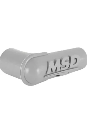 MSD 90° Spark Plug Boot, Gray Silicone, 100each 100 qty 90° Gray Silicone Spark Plug Boots Best Choice