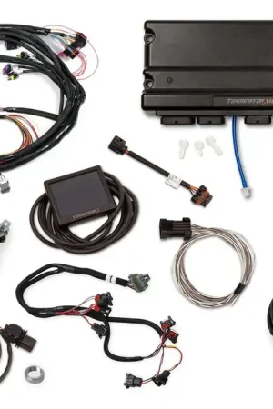 Trending Holley EFI Terminator X Max - Universal MPFI Kit Universal MPFI Main Harness - GM 4L60E/80E Transmission Control - EV1 Injectors - 3.5 in. Touchscreen