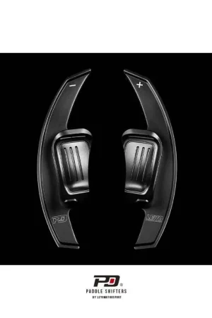 Leyo Motorsport DSG Billet Paddle Shift Extension (Kodiaq 17+/Octavia 12+) - Black Deal