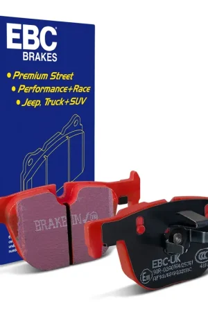 EBC EBC 12+ BMW 335 3.0 Turbo (F30) Redstuff Rear Brake Pads Best Seller