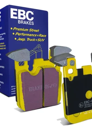 High Quality EBC EBC 14+ BMW M3 3.0 Twin Turbo (F80) Yellowstuff Rear Brake Pads