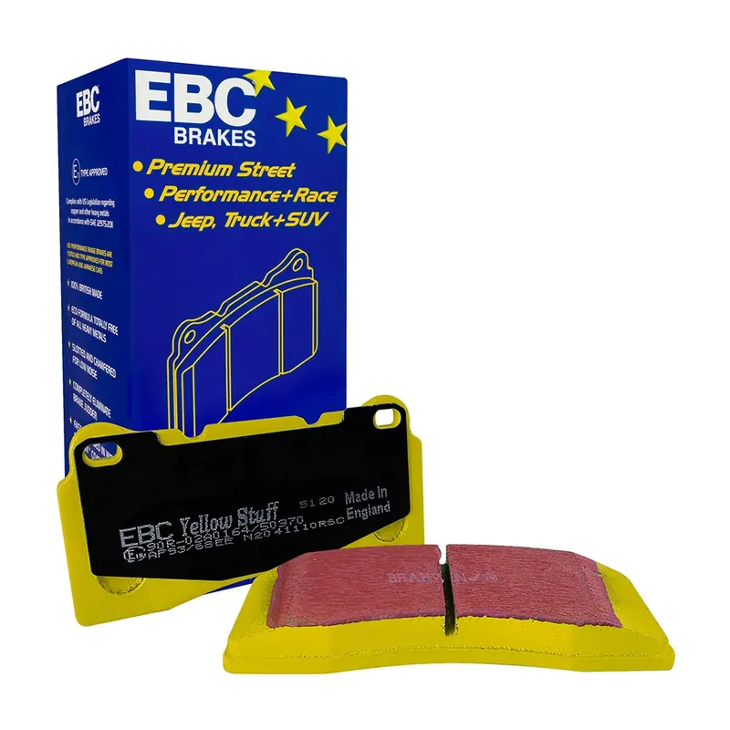 EBC EBC 2012+ Nissan GT-R R35 (w/M12/M14 Bolts & Iron Rotors) Yellowstuff Rear Brake Pads Original