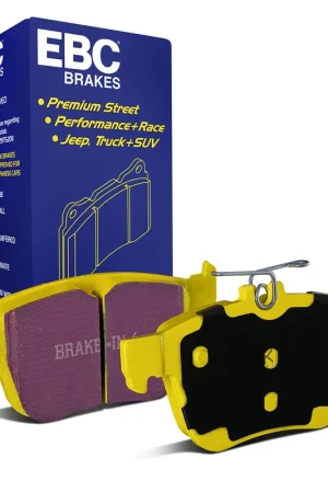 Save Now EBC EBC 2014+ Audi A3 1.8 Turbo (w/Electronic Parking Brake) Yellowstuff Rear Brake Pads