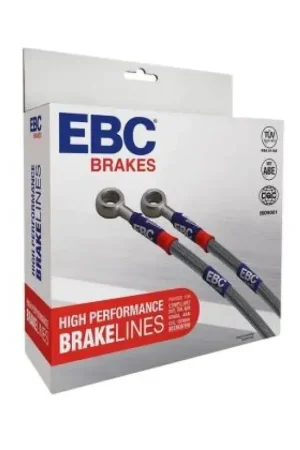 EBC EBC 92-94 Jeep Grand Cherokee 4.0L (w/Rear Drum) Stainless Steel Brake Line Kit Best Choice