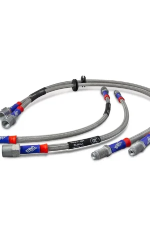 Mega Sale EBC EBC 95-96 Mitsubishi Lancer Evo 3 2.00L Stainless Steel Brake Line Kit