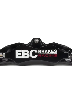 Limited Offer EBC EBC Racing 05-11 Ford Focus ST (Mk2) Front Right Apollo-4 Black Caliper