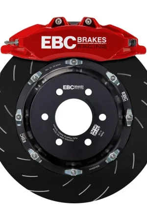 EBC EBC Racing 17-22 Honda Civic Type-R (FK8) Red Apollo-6 Front Left Caliper Buy Today