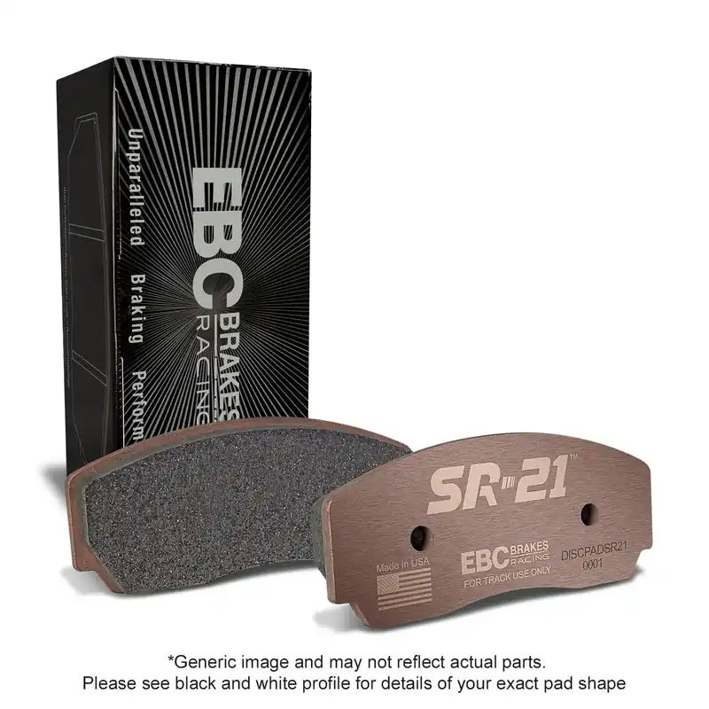 No Minimum Order EBC EBC Racing 2022+ Lotus Emira 3.5L Supercharged SR-21 Sintered Race Front Brake Pads