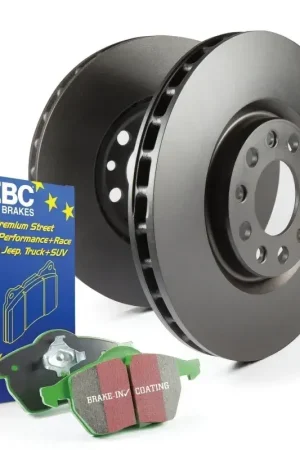 Weekend Sale EBC EBC S11 Kits Greenstuff Pads and RK Rotors