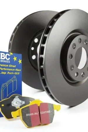 Weekend Sale EBC EBC S13 Kits Yellowstuff Pads and RK Rotors