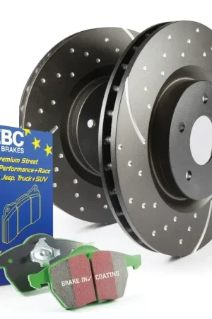 EBC EBC S3 Kits Greenstuff Pads and GD Rotors One Day Deal
