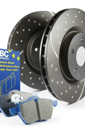 Genuine EBC EBC S6 Kits Bluestuff Pads and GD Rotors