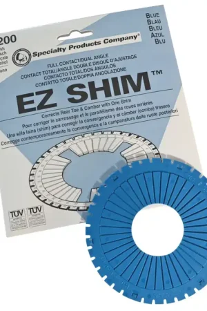 Get Yours SPC Performance EZ Shim Dual Angle Camber/Toe Shim (Blue)
