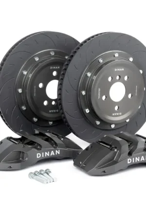 Direct From Factory Dinan Front Big Brake Kit - 2020-2025 BMW 2/3/4-Series Front - 6-Piston - 395x34mm - Grey - G20/G22/G23/G26/G42