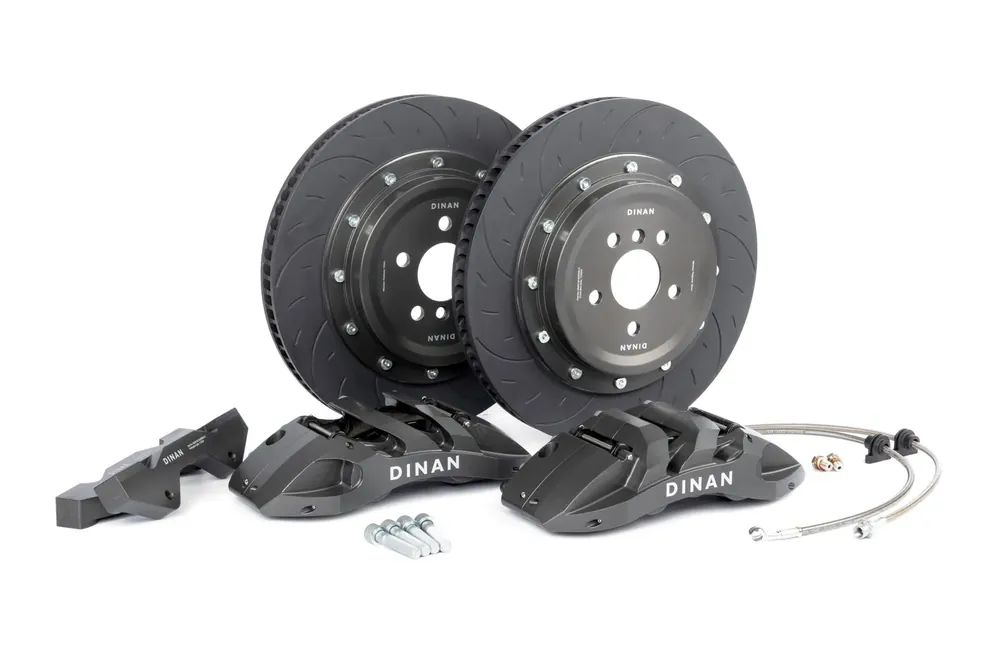 Direct From Factory Dinan Front Big Brake Kit - 2020-2025 BMW 2/3/4-Series Front - 6-Piston - 395x34mm - Grey - G20/G22/G23/G26/G42