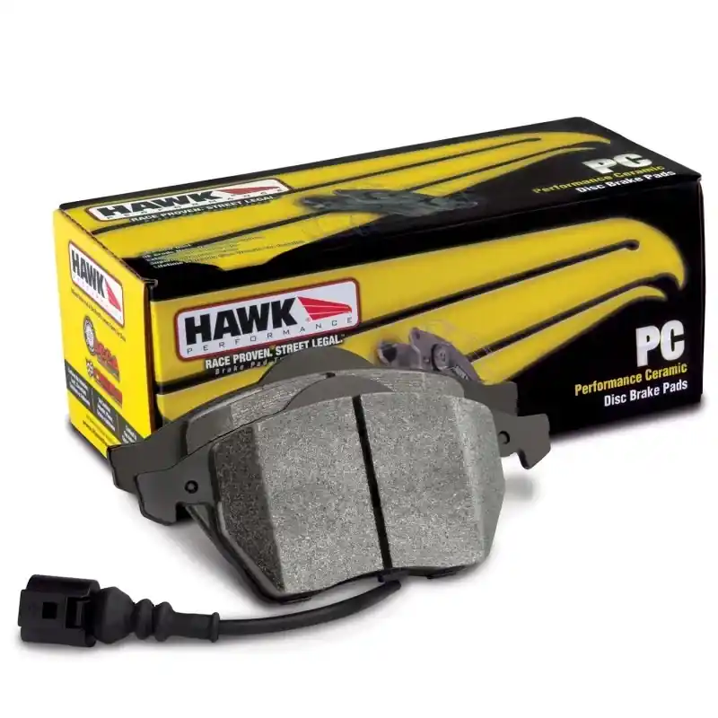 Hawk Performance Hawk 07-08 Porsche 911 Turbo/911 GT3/911 GT3 CUP Rear Ceramic Street Brake Pads Original
