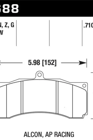 Hawk Performance Hawk Alcon / AP Racing / Baer HPS Brake Pads Price Drop