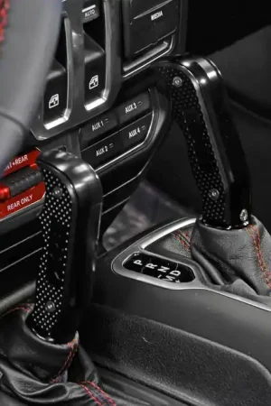 B&M Magnum Grip Auto Shift Handle Set Fits 2018-2024 Jeep Wrangler JL and 2020-2024 Jeep Gladiator trucks with Auto Transmission Holiday Sale
