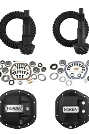 Bulk Order Yukon Gear & Axle Master Overhaul Kit Stage 2 Jeep Re-Gear Kit w/Covers for Dana 30/44 4.88 Ratio 24 Spline