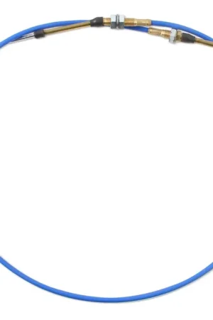 Hassle-Free Returns B&M Performance Shifter Cable - 5-Foot Length - Blue For Unimatic Shifters