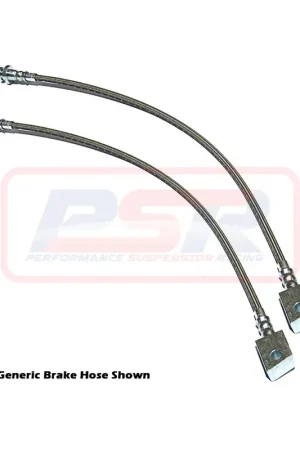 Performance Suspension Racing Rear Braided Extended Brake Hoses - ABS Dual Hose (Hilux 2015+) Wholesale