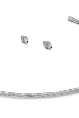 Genuine Rugged Ridge Rear Brake Hose Braided Stainless 67-73 CJ