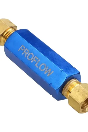Free Delivery Proflow Residual Pressure Valve Blue Anodised 2 PSI Disc Brakes 1/8in NPT Female Inlet/Outlet