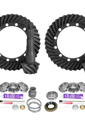 Discount Yukon Gear & Axle Ring & Pinion Gear Kit Package Front & Rear with Install Kits - Toyota 9.5/9.5