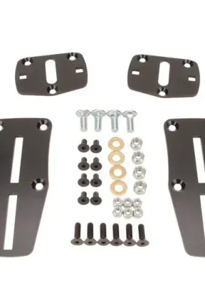 RTS RTS Engine Mounts Aluminium Motor Mount Plate Bolt-In LS Conversion Adjustable Black Powder Coated Pair Factory Price