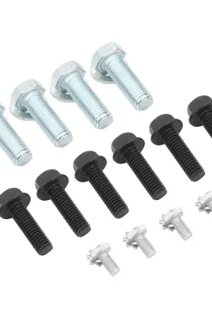 RTS RTS OE Bolt Kit Bellhousing Manual Transmission Small Block Big Block Chevrolet Suits RTS-BH010GM & LK4000 Kit Fan Favorite