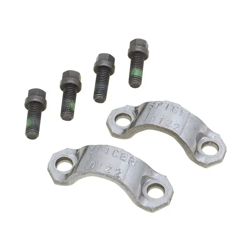 Certified RTS RTS OE Spicer 2-70-18X 1310 & 1330 Style 1.063" Cap OD Heavy Duty Steel U-Joint Strap & Bolt Kit Universal