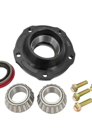 Hot Deal RTS RTS Pinion Support For Ford 8in Pinion Support Billet Aluminium Street/Strip Larger HD Bearings Pinion Seal Grade 8 Bolts Black Anodised Kit