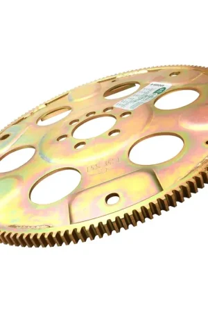 RTS RTS Transmission Flexplate Gold Zinc SFI Late SB Chevrolet 153 Tooth - External - 1-piece Rear Main Seal Block Free Shipping