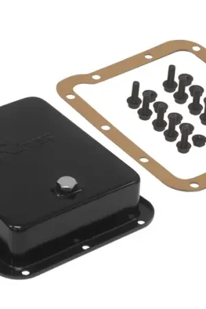 Budget RTS RTS Transmission Pan Deep Black Powdercoat Steel For Ford C4 C10