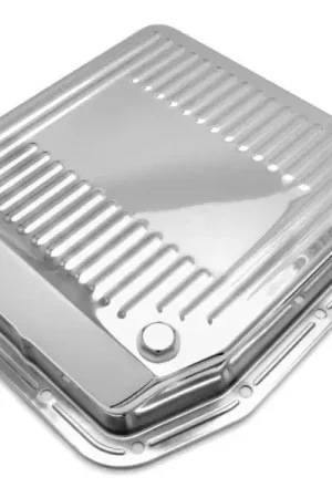 RTS RTS Transmission Pan Deep Steel Ribbed Chrome For Ford AOD Sale