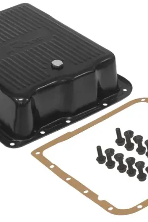 RTS RTS Transmission Pan Extra Capacity Ribbed Black Powdercoat GM Chev Holden Commodore 700R4 4L60 4L60E Bargain