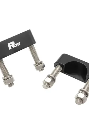 RTS RTS U-Joint Girdles For Ford 9in 1.125" Cap 1310/1330 Series Yoke Billet Black Anodised Set Crafted