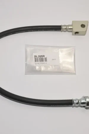Get Yours Roadsafe Rubber Extended Brake Line - Front (Patrol GU Non-ABS 3-4in Lift)
