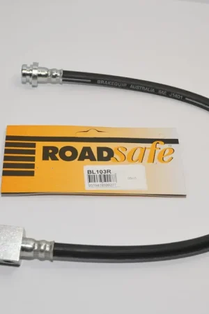 Roadsafe Rubber Extended Brake Line - Rear (Patrol GQ 3-4in Lift) Price Cut