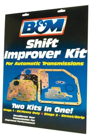 Crafted B&M Shift Improver Kit - GM TH400/475 Transmissions 1988-1994 GM TH400/475 Automatic Transmissions.