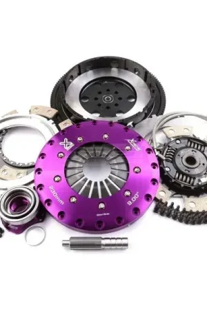 New Arrival Xtreme Clutch Sprung Ceramic Twin Plate Clutch Kit Hyd Con with Flywheel & CSC (SUBARU STI 6SPD)